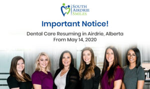 Resuming dental care in Airdrie - South Airdrie Smile