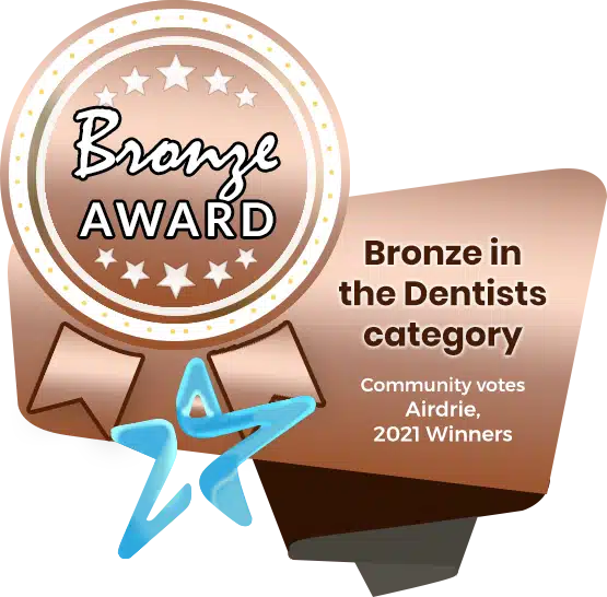 south airdrie smiles won bronze in the dentists category